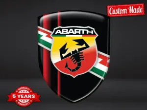 Fiat Abarth Dekoraufkleber Universal Hochwertig Professionell